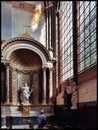 Saint Germain Church, Paris - Interior View Royalty Free Stock Photo