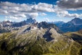 A Panoramic View from Rifugio Lagazuoi