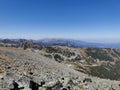 Panoramic view from Rila mountain, Bulgaria