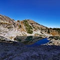 Panoramic view from Rila mountain, Bulgaria