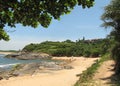 Panoramic view at Rio das Ostras, Rio de Janeiro.