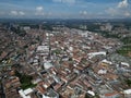 Panoramic view of Rionegro, Antioquia. Royalty Free Stock Photo
