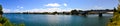 Panoramic view of Callecalle river in valdivia chile