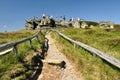 Rock and mountain, Jeseniky, Czech republic, Europe