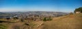 Panoramic view of Rodborough Common and Stroud