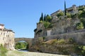 The Roman bridge over the OuvÃÂ¨ze river in Vaison-la-Romaine