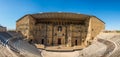 Panoramic view at the Roman theatre in Orange - France Royalty Free Stock Photo