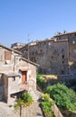 Panoramic view of Ronciglione. Lazio. Italy. Royalty Free Stock Photo