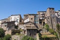 Panoramic view of Ronciglione. Lazio. Italy. Royalty Free Stock Photo