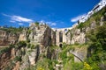 Panoramic view of Ronda, Andalucia, Spain Royalty Free Stock Photo