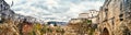 Panoramic view Ronda, Province of Malaga, Andalusia, Spain Royalty Free Stock Photo