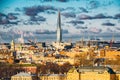 Panoramic view from the roof of St. Isaac`s Cathedral. Saint Petersburg. Russia Royalty Free Stock Photo
