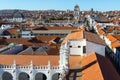 Panoramic view from the rooftop of San Felipe de Neri Monastery, Sucre, Bolivia