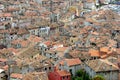 Panoramic view on the rooftops in Porec