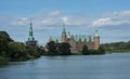 PANORAMIC VIEW FROM ROSENBORG CASTLE, COPENHAGUE, DENMARK 2019