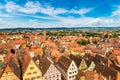 Panoramic view of Rothenburg Royalty Free Stock Photo