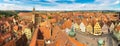 Panoramic view of Rothenburg Royalty Free Stock Photo