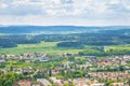 panoramic view at Rottweil Germany Royalty Free Stock Photo