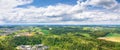 panoramic view at Rottweil Germany Royalty Free Stock Photo