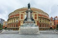 Panoramic view of Royal Albert Hall, London Royalty Free Stock Photo
