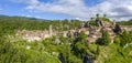 Rupit, a medieval village in the middle of nature. Catalonia, Spain