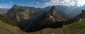 Panoramic view on the sacred Inca city, Machu Picchu