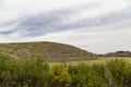 panoramic view, Sacsayhuman is a inca ruins, Cusco, Peru Royalty Free Stock Photo