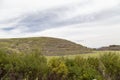 panoramic view, Sacsayhuman is a inca ruins, Cusco, Peru Royalty Free Stock Photo