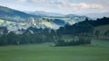 Panoramic view of Saint-Aignan - Drome - France