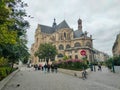 Saint-Eustache church Royalty Free Stock Photo