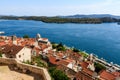 Panoramic View on Saint James Cathedral Royalty Free Stock Photo