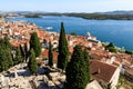 Panoramic View on Saint James Cathedral Royalty Free Stock Photo