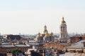 Panoramic view of Saint Petersburg and Our Lady of Vladimir Church cupola