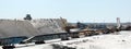 Panoramic view of Saltworks, Saline - Camargue
