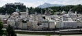 Panoramic View of Salzburg, Austria Royalty Free Stock Photo