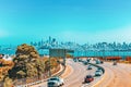 Panoramic view of the San Francisco city