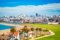 San Francisco skyline with Crissy Field, California, USA Royalty Free Stock Photo