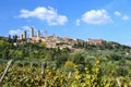 Panoramic view on San Gimignano, Tuscany, Italy