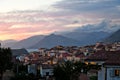 The Calabrian town of San Nicola Arcella, Italy.