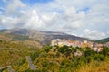 Tourism in San Nicola Arcella, a small town in the Calabria region Royalty Free Stock Photo