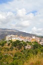 Tourism in San Nicola Arcella, a small town in the Calabria region Royalty Free Stock Photo