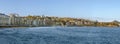 Panoramic view of San Sebastian, Spain Royalty Free Stock Photo