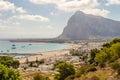 Panoramic View of San Vito Lo Capo, Sicily Royalty Free Stock Photo