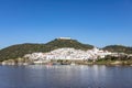 Panoramic view of Sanlucar de Guadiana village in Huelva, Andalusia, Royalty Free Stock Photo