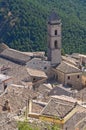 Panoramic view of SantAgata di Puglia. Puglia. Ita