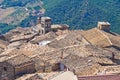 Panoramic view of SantAgata di Puglia. Puglia. Italy.