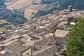 Panoramic view of SantAgata di Puglia. Puglia. Italy.