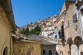 Panoramic view of SantAgata di Puglia. Puglia. Italy.