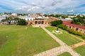 Panoramic view from Santo Domingo fortress - Museo Fortaleza with garden in front