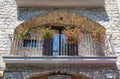 Panoramic view of Satriano di Lucania. Italy.